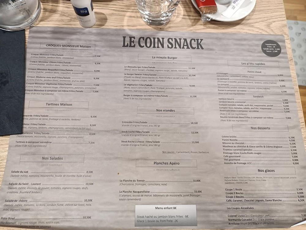 Le Saint Laurent - Menu Image 1